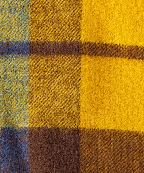 TWEED MILL（ツイードミル）の「【TWEEDMILL/ツイードミル】大判チェック柄ストール/ユニセックス/Large Stole 70-190（マフラー・メンズ・イエロー系その他/グレー系その他/ブラウン系その他/レッド系その他/ブルー系その他・フリー）」の10枚目の写真