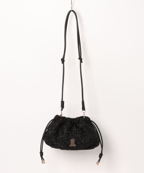LANVIN en Bleu（ランバンオンブルー）の「カレンデ 2WAYハンドバッグ（ハンドバッグ・レディース・シルバー/ブラック/グレイッシュベージュ/スミクロ・FREE）」の2枚目の写真