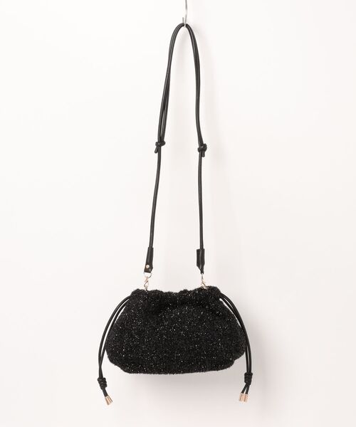 LANVIN en Bleu（ランバンオンブルー）の「カレンデ 2WAYハンドバッグ（ハンドバッグ・レディース・シルバー/ブラック/グレイッシュベージュ/スミクロ・FREE）」の5枚目の写真
