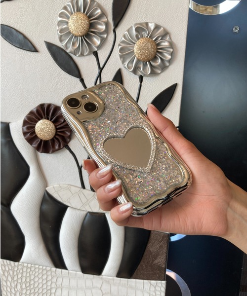 シルバー製花模様アクセサリーケース シルバー製花模様アクセサリーケース