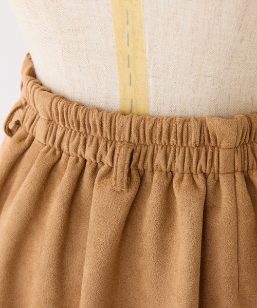 セール】【premium order】ムートンミニスカート/セットアップアウター