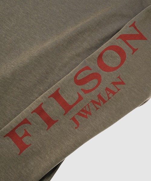 JUNYA WATANABE MAN（ジュンヤワタナベマン）の「FILSON W-NAME PRINT TEE（Tシャツ/カットソー・メンズ・グリーン系/ブラック系/カーキ系・M/S/L/XL）」の6枚目の写真