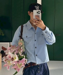 専用♡フランス高級シャツブランド ブルーローズ水色シャツ Amazon.co.jp: [ZPS] シャツ 水色 ブルー ドット柄 水玉 メンズ