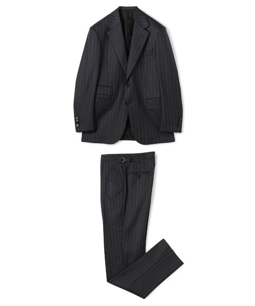 ウール シングルブレステッド2Bスーツ ISLAND FLEECE E.Zegna（スーツ