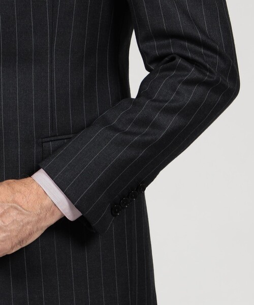 TOMORROWLAND （トゥモローランド）の「ウール シングルブレステッド2Bスーツ ISLAND FLEECE E.Zegna（スーツジャケット・メンズ・ネイビー/ダークブラウン/ブラック系その他・50/48/46/44）」の11枚目の写真