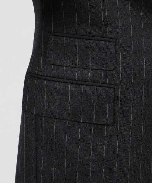 TOMORROWLAND （トゥモローランド）の「ウール シングルブレステッド2Bスーツ ISLAND FLEECE E.Zegna（スーツジャケット・メンズ・ネイビー/ダークブラウン/ブラック系その他・50/48/46/44）」の15枚目の写真