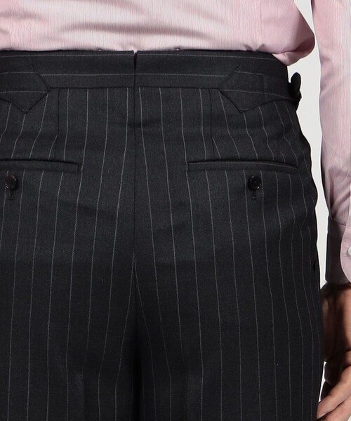 TOMORROWLAND （トゥモローランド）の「ウール シングルブレステッド2Bスーツ ISLAND FLEECE E.Zegna（スーツジャケット・メンズ・ネイビー/ダークブラウン/ブラック系その他・50/48/46/44）」の21枚目の写真