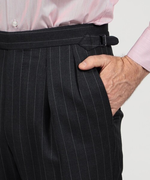 TOMORROWLAND （トゥモローランド）の「ウール シングルブレステッド2Bスーツ ISLAND FLEECE E.Zegna（スーツジャケット・メンズ・ネイビー/ダークブラウン/ブラック系その他・50/48/46/44）」の22枚目の写真