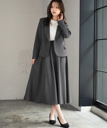 ♦︎SOUP♦︎  スーツ　セットアップ　ジャケット　スカート　グレー ♦︎SOUP♦︎ スーツ セットアップ ジャケット スカート グレー