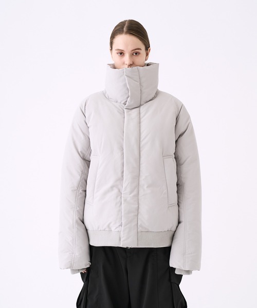 セール】High-Neck Volume Padded Jacket - ハイネックボリュームパ