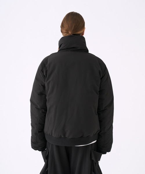 KUUUPY（クーピー）の「High-Neck Volume Padded Jacket - ハイネックボリュームパデッドジャケット（ダウンジャケット/コート・メンズ・ブラック/グレー・SMALL/MEDIUM/LARGE）」の20枚目の写真