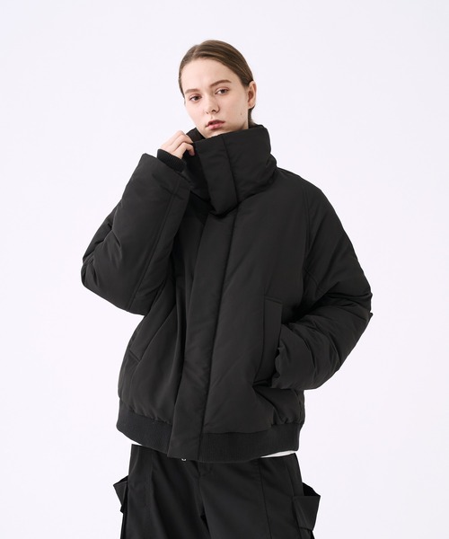 High-Neck Volume Padded Jacket - ハイネックボリュームパデッド