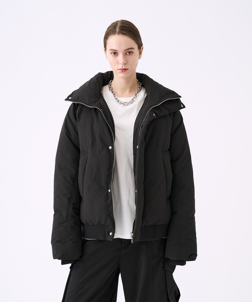 セール】High-Neck Volume Padded Jacket - ハイネックボリュームパ