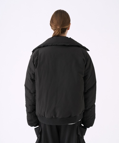 KUUUPY（クーピー）の「High-Neck Volume Padded Jacket - ハイネックボリュームパデッドジャケット（ダウンジャケット/コート・メンズ・ブラック/グレー・SMALL/MEDIUM/LARGE）」の19枚目の写真