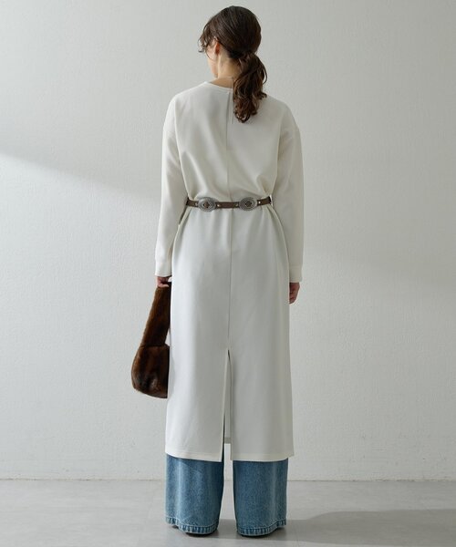 Whim Gazette（ウィムガゼット）の「Vガゼットワンピース（ワンピース・レディース・オフホワイト/ブラック・FREE）」の19枚目の写真