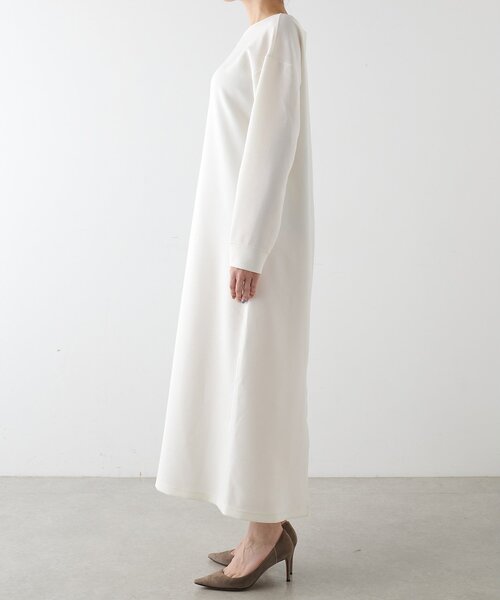 Whim Gazette（ウィムガゼット）の「Vガゼットワンピース（ワンピース・レディース・オフホワイト/ブラック・FREE）」の6枚目の写真