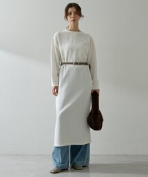 Whim Gazette シャツドレス　白 ロングシャツワンピース | Whim Gazette(ウィム ガゼット