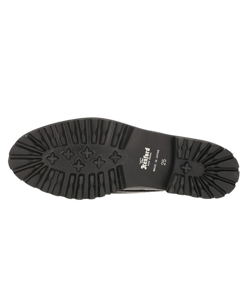 The Kenford Fineshoes（ケンフォードファインシューズ）の「(The Kenford Fineshoes)TANK SOLE LOAFERS BLACK WHITE PAISLEY（ローファー・レディース・ブラック・23.5cm/24cm/23cm/24.5cm）」の5枚目の写真