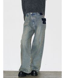 EMODA | クロスベルトルーズジーンズ(デニムパンツ)