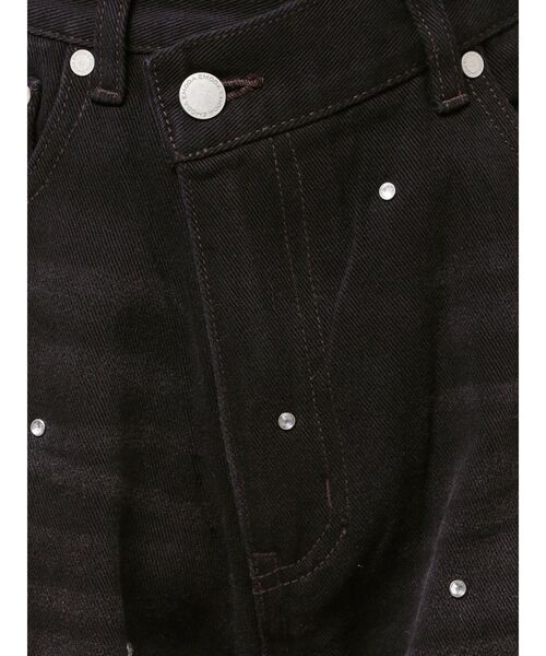 EMODA(エモダ)の「クロスベルトルーズジーンズ(デニムパンツ・レディース・インディゴブルー/ブラック/ライトブルー・SMALL/MEDIUM)」の8枚目の写真