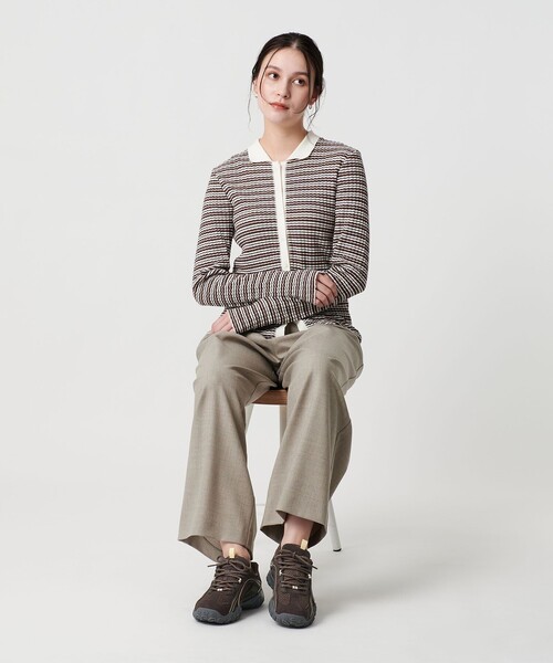 FILA（フィラ）の「＜FILA＞エシャッペ MS LJ/スニーカー（スニーカー・レディース・ナチュラル/ダークブラウン・24cm/25cm/23cm）」の6枚目の写真