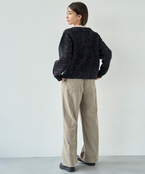 セール】コーデュロイセミワイドパンツ【588074】（その他パンツ