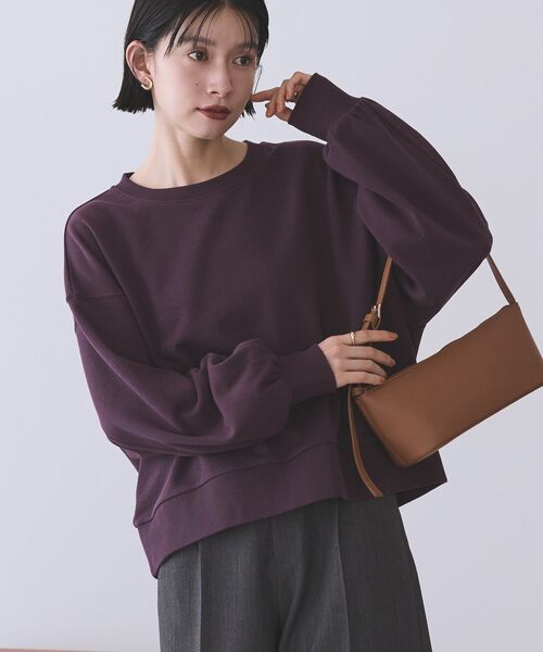 セール】裏毛クロップドプルオーバー（スウェット）｜AMERICAN