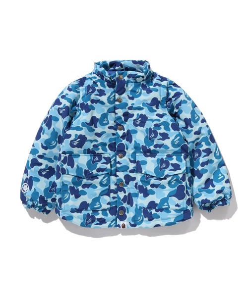 A BATHING APE（アベイシングエイプ）の「ABC CAMO SHARK 4WAY JACKET（ダウンジャケット/コート・キッズ・グリーン/ブルー・110/130/120/100/140）」の10枚目の写真