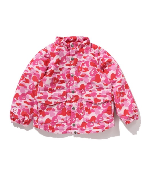 A BATHING APE（アベイシングエイプ）の「ABC CAMO SHARK 4WAY JACKET（ダウンジャケット/コート・キッズ・グリーン/ブルー・110/130/120/100/140）」の11枚目の写真