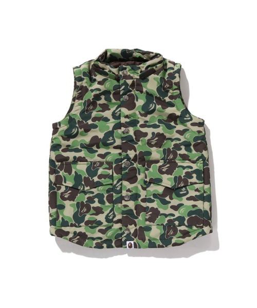 A BATHING APE（アベイシングエイプ）の「ABC CAMO SHARK 4WAY JACKET（ダウンジャケット/コート・キッズ・グリーン/ブルー・110/130/120/100/140）」の18枚目の写真