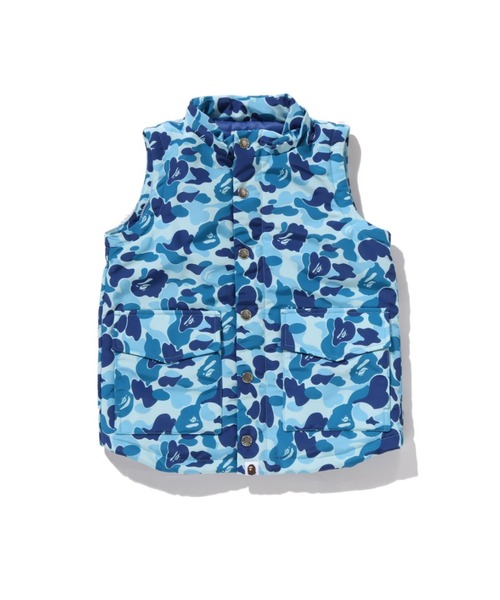 A BATHING APE（アベイシングエイプ）の「ABC CAMO SHARK 4WAY JACKET（ダウンジャケット/コート・キッズ・グリーン/ブルー・110/130/120/100/140）」の19枚目の写真