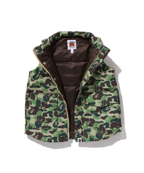 A BATHING APE（アベイシングエイプ）の「ABC CAMO SHARK 4WAY JACKET（ダウンジャケット/コート・キッズ・グリーン/ブルー・110/130/120/100/140）」の21枚目の写真