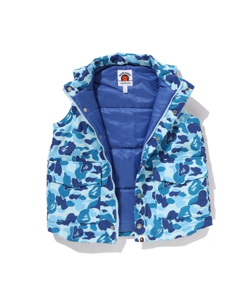 A BATHING APE（アベイシングエイプ）の「ABC CAMO SHARK 4WAY JACKET（ダウンジャケット/コート・キッズ・グリーン/ブルー・110/130/120/100/140）」の22枚目の写真