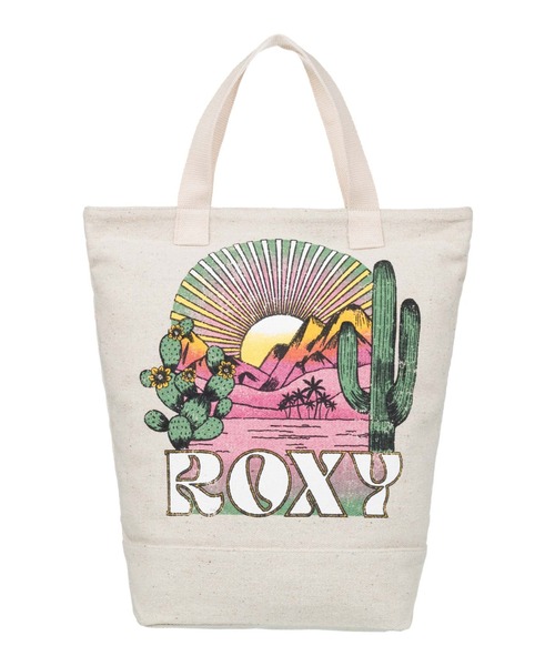 ROXY（ロキシー）の「DRINK THE WAVE BACKP/ロキシー2wayリュックサック・トートバッグ（ショルダーバッグ・レディース・イエロー・FREE）」の2枚目の写真
