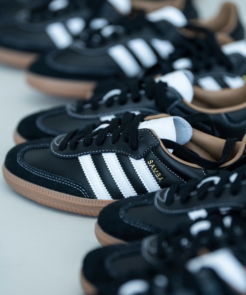 adidas（アディダス）の「【adidas Originals for ADAM ET ROPE'】SAMBA OG（スニーカー・レディース・ブラック・22.5/23/23.5/24/24.5/25）」の2枚目の写真