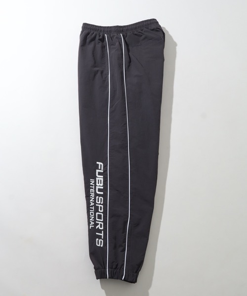 FUBU（ フブ）の「【FUBU/フブ】 Nylon Track Pants / ナイロン トラック パンツ（その他パンツ・メンズ・ブラック/チャコールグレー/ホワイト・M/L/XL）」の8枚目の写真