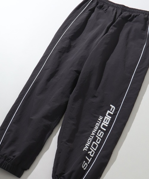 FUBU（ フブ）の「【FUBU/フブ】 Nylon Track Pants / ナイロン トラック パンツ（その他パンツ・メンズ・ブラック/チャコールグレー/ホワイト・M/L/XL）」の11枚目の写真
