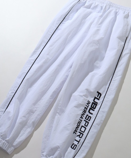 FUBU（ フブ）の「【FUBU/フブ】 Nylon Track Pants / ナイロン トラック パンツ（その他パンツ・メンズ・ブラック/チャコールグレー/ホワイト・M/L/XL）」の10枚目の写真