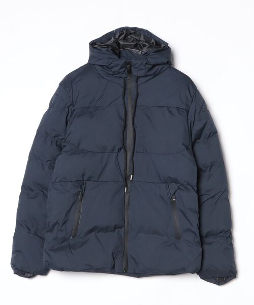 セール】ハイネック フーディー エコダウンジャケット（ダウン