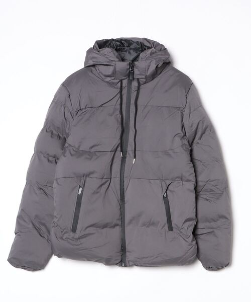 セール】ハイネック フーディー エコダウンジャケット（ダウン