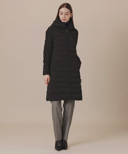 MACKINTOSH LONDON（マッキントッシュ ロンドン）の「ストレッチナイロンダウンコート（ダウンジャケット/コート・レディース・ブラック/ネイビー・36/38/40）」の3枚目の写真