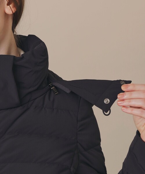 MACKINTOSH LONDON（マッキントッシュ ロンドン）の「ストレッチナイロンダウンコート（ダウンジャケット/コート・レディース・ブラック/ネイビー・36/38/40）」の10枚目の写真