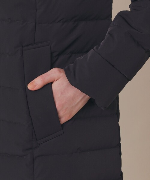 MACKINTOSH LONDON（マッキントッシュ ロンドン）の「ストレッチナイロンダウンコート（ダウンジャケット/コート・レディース・ブラック/ネイビー・36/38/40）」の11枚目の写真