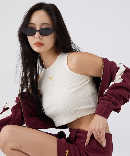 EIMY ISTOIRE（エイミーイストワール）の「PUMAタンクトップ（タンクトップ・レディース・アイボリー・M）」の10枚目の写真