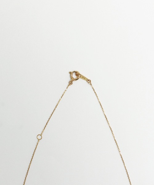 Phoebe（フィービィー）の「＜ラストワン＞【K10】プチエメラルドネックレス（ネックレス・レディース・グリーン・FREE）」の4枚目の写真