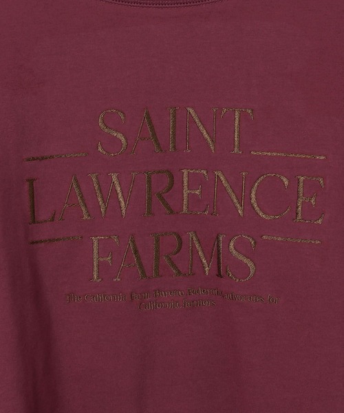 BAYFLOW（ベイフロー）の「[着膨れしない素材感]アソートロゴスウェットプルオーバー（Tシャツ/カットソー・レディース・ブラック/ベージュ/ボルドー・FREE）」の19枚目の写真