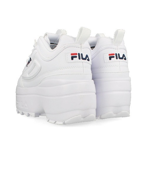 FILA(フィラ)の「FILA DISRUPTOR II WEDGE / FILA DISRUPTOR II WEDGE / WFW22044-125(スニーカー・レディース・ホワイト・25cm/24.5cm/24cm/23.5cm/23cm/22.5cm)」の3枚目の写真