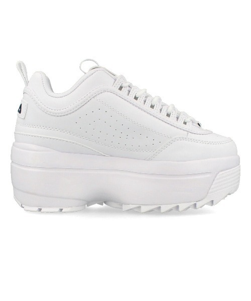 FILA(フィラ)の「FILA DISRUPTOR II WEDGE / FILA DISRUPTOR II WEDGE / WFW22044-125(スニーカー・レディース・ホワイト・25cm/24.5cm/24cm/23.5cm/23cm/22.5cm)」の5枚目の写真