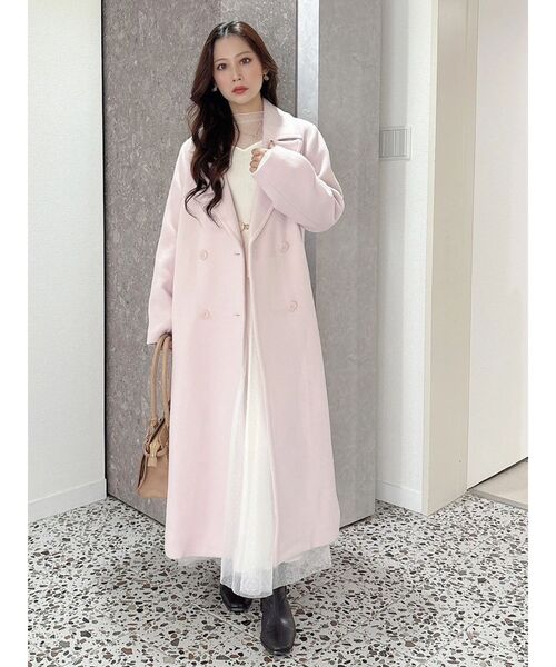 ビットニットドットチュールドッキングワンピース（ワンピース