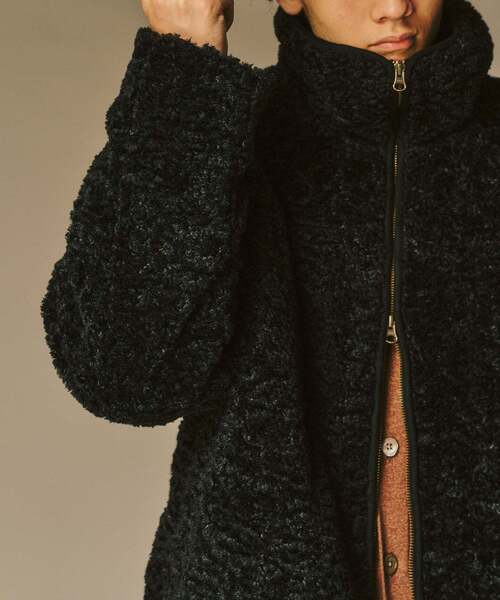 セール】Curlboa ボアフリースブルゾン（その他アウター）｜417